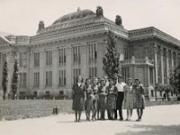 Sveučilišna knjižnica, Marulićev trg, oko 1950. godine